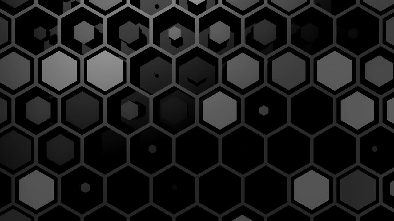 el fondo de los hexágonos