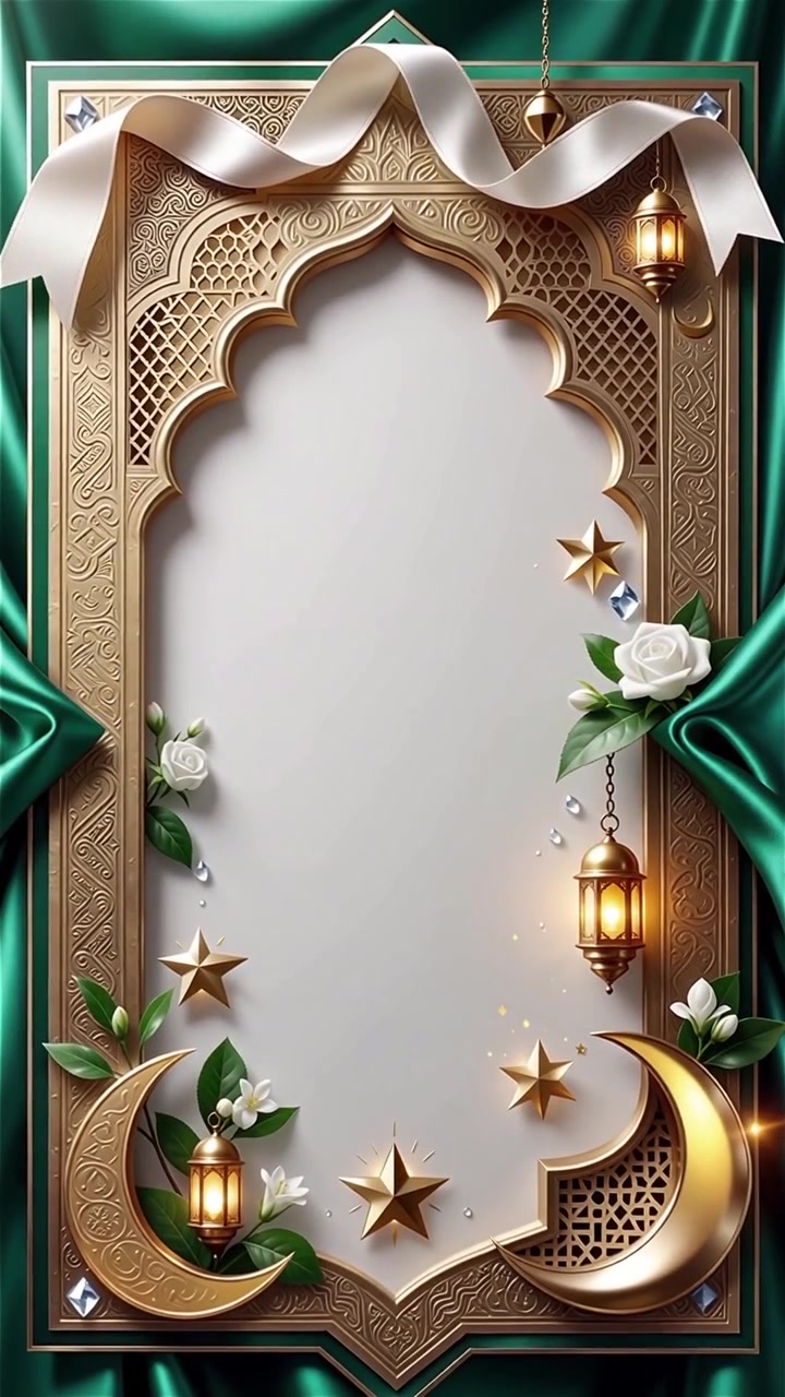 Compleanno del Profeta Maometto Mawlid al-Nabi Sfondo Islamico
