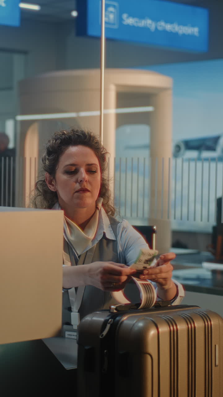 Airport Check-in and Security