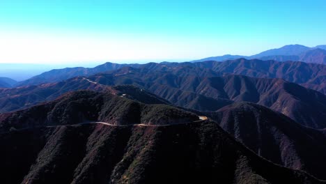 vista aérea escénica del monte