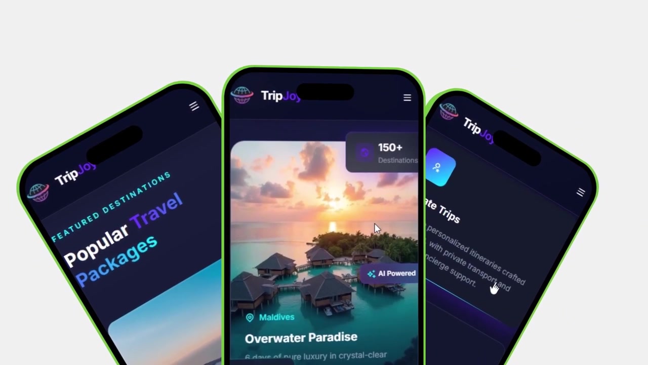 Modern Mobile Phone Mockup