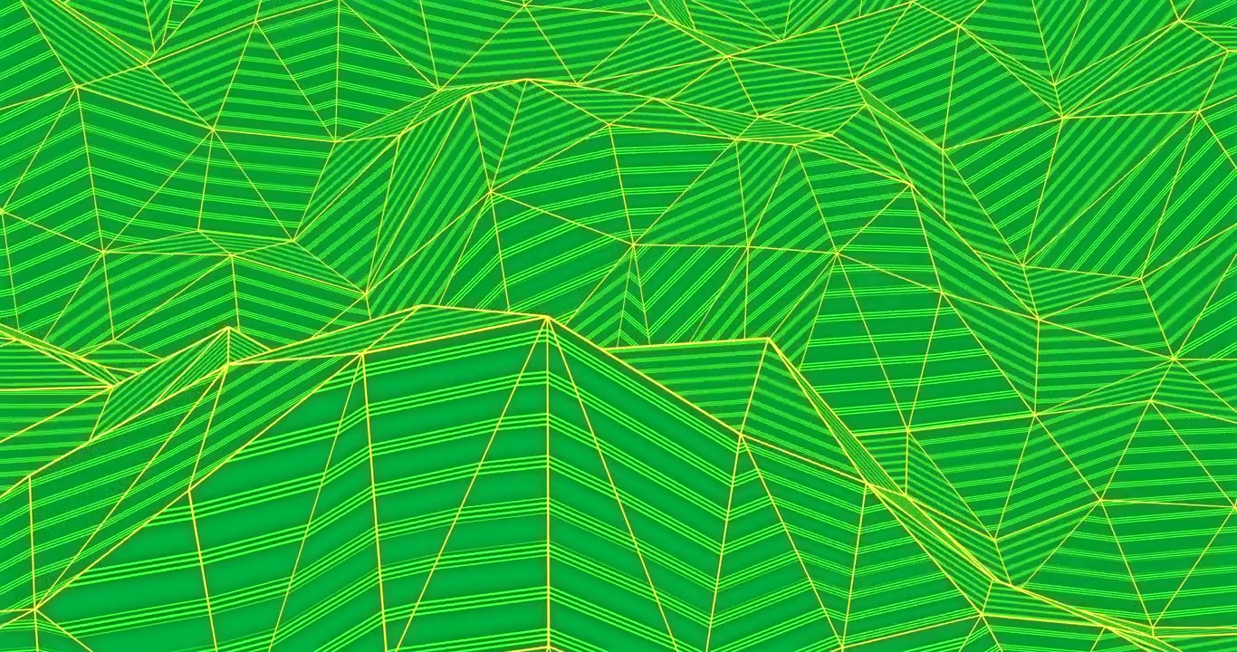 Animación de formas en movimiento sobre un fondo transparente.