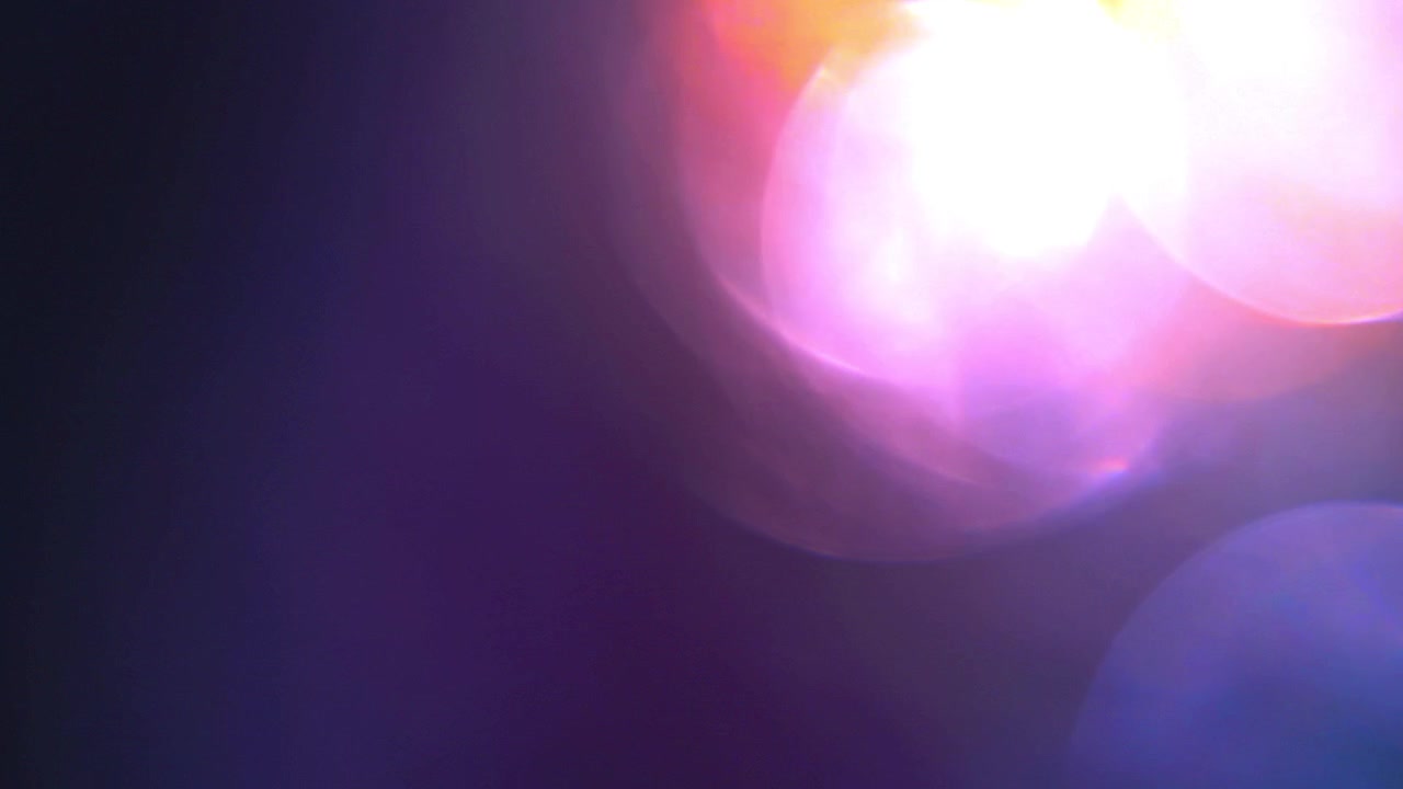 Effetti luce astratti e sovrapposizione bokeh
