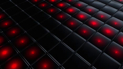 abstract black and red square pattern
