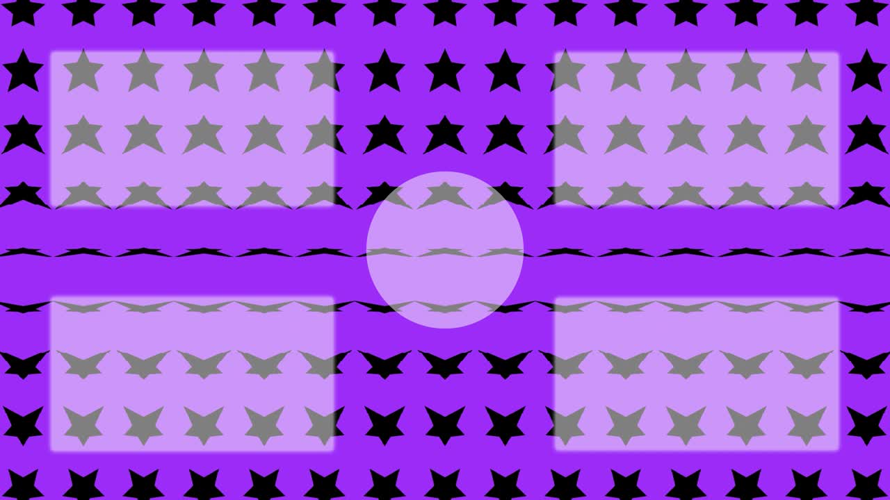 Motion graphics per schermata finale con onda stellare