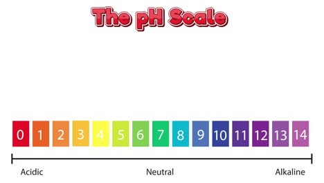 guía visual de los valores de ph de los artículos de uso cotidiano