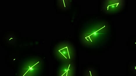 arcos eléctricos neón relámpago retro futuro vr voltaje brillo vector tron bucle 4k