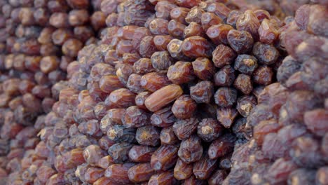 close-up of a pile of dates