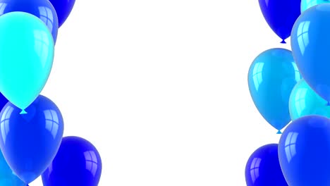 globos de aire que vuelan hacia arriba
