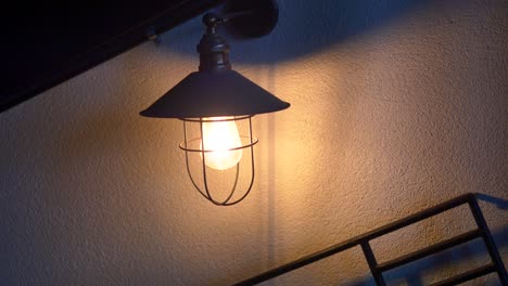 vintage industrial style wall lamp