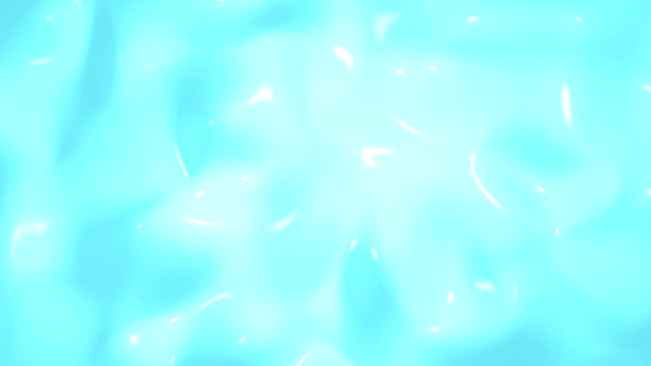 líquido orgánico ondulado abstracto como caramelo, leche, batido de leche hirviendo 4k bucle capaz de luz de fondo azul brillante video