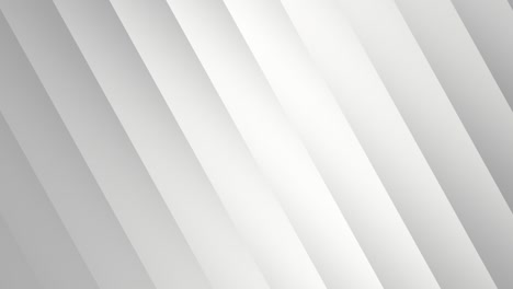 abstract white slicing wavy background. minimalism concept. 3d illustration rendering. 4k motion graphic footage video stock video