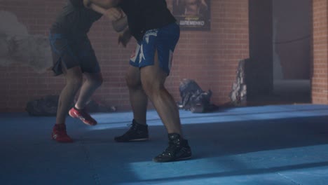 mma training session