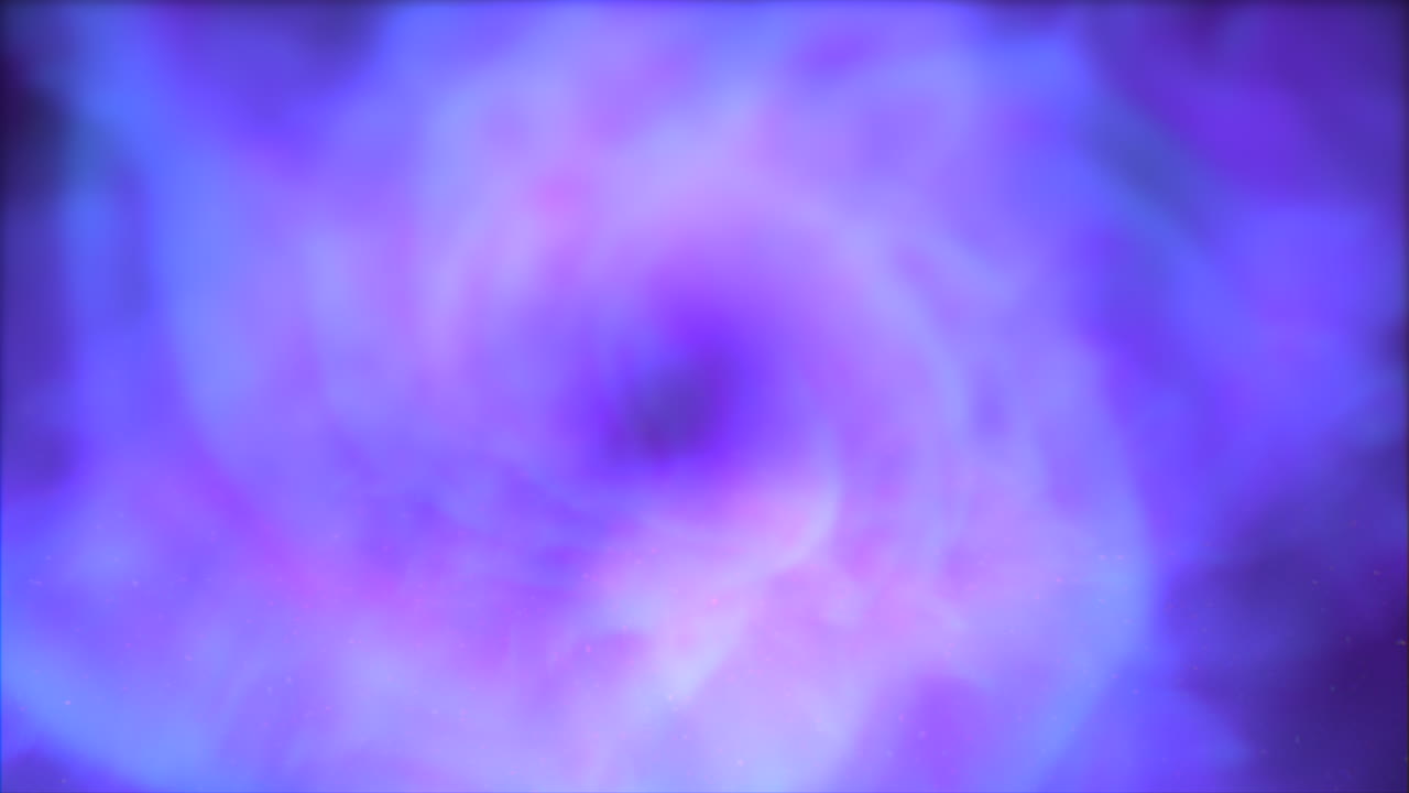 fantasía ondas púrpura oscura en el espacio negro