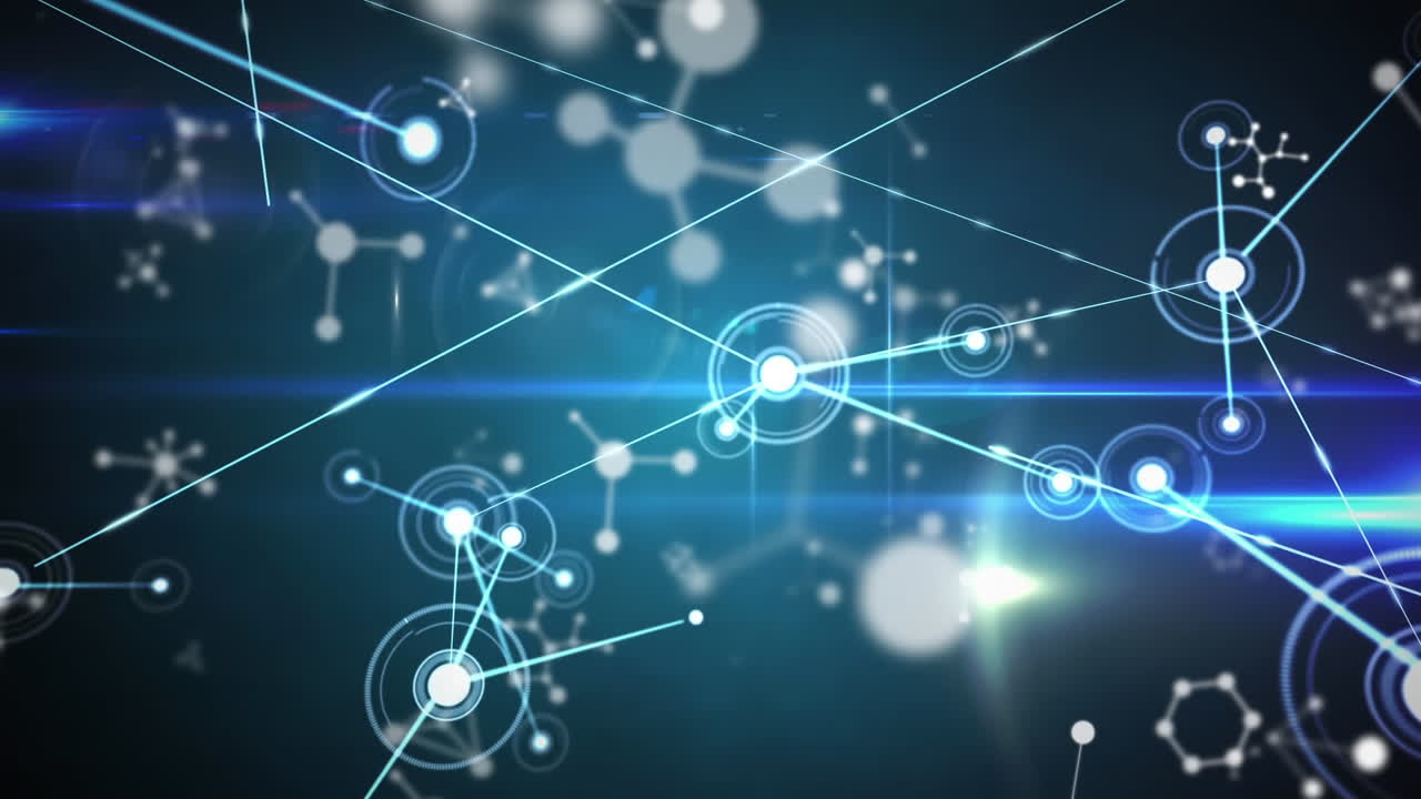 animación de escaneos con redes de conexiones