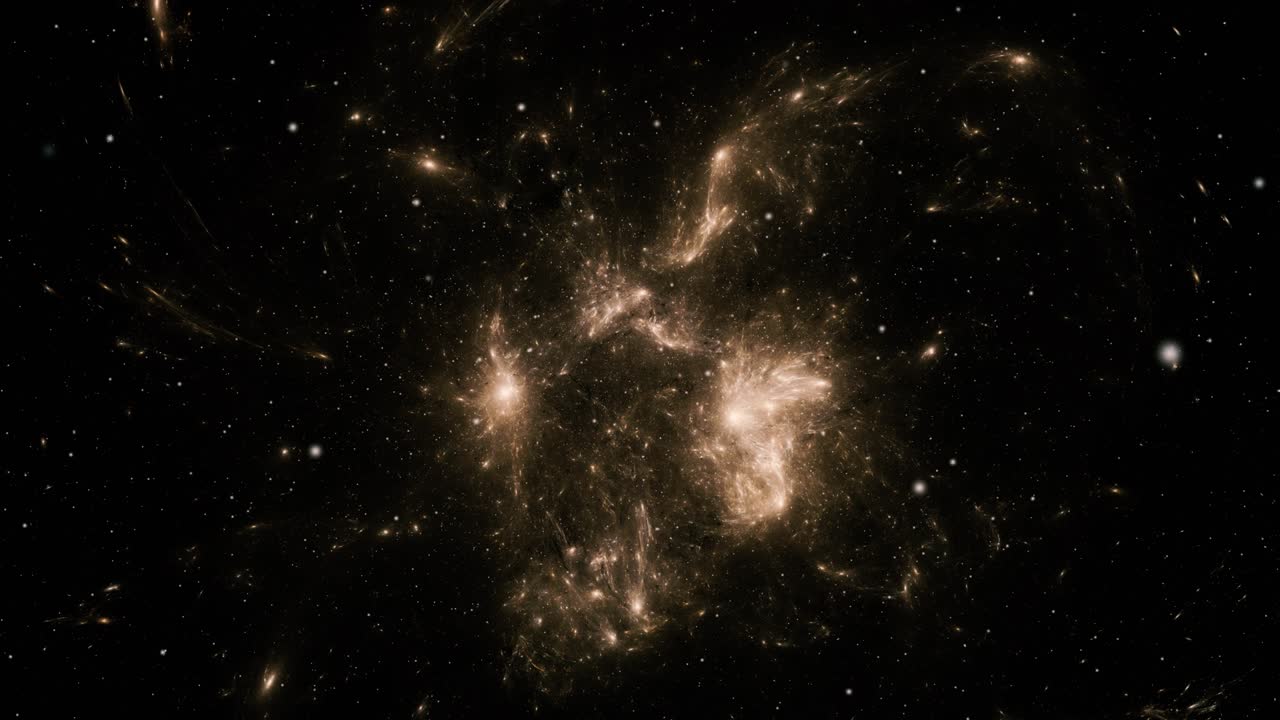 Stars background. Flying Through Space.