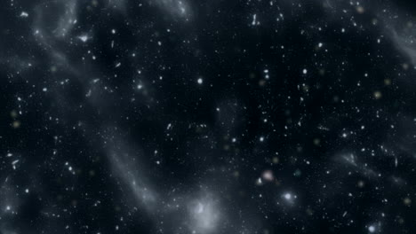 Raumfahrt-In-Einem-Dunklen-Universum-Mit-Sternen-Und-Galaxien-Im-Nebelkosmos