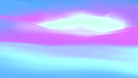 efecto de las ondas en el fondo iridescente