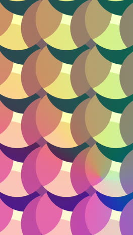 abstract geometric pattern with gradient circles