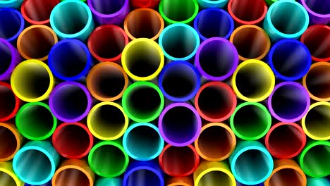 background of pipes