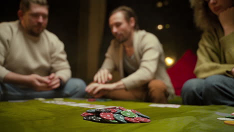 Camera-Focuses-On-A-Stack-Of-Poker-Chips-1