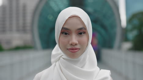 woman in hijab portrait