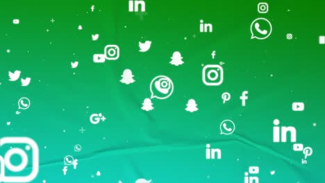 social icon background 4k