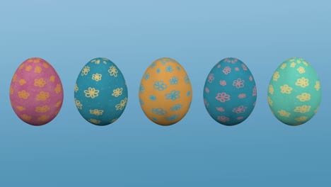 el fondo de los huevos de pascua.