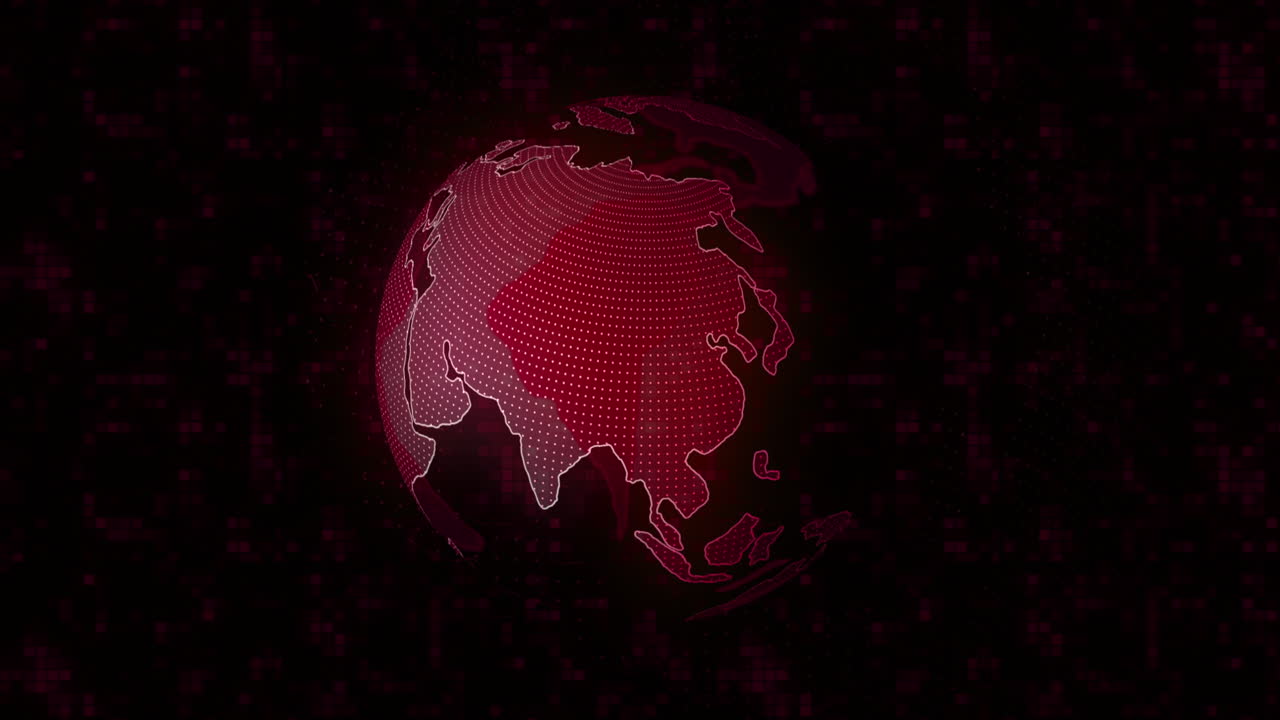 gráfico digital de la tierra