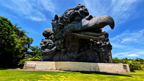 giant garuda wisnu kencana statue at garuda wisnu kencana cultural park, bali