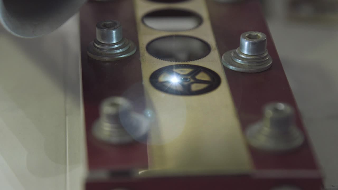 레이저 표시 기계의 세부 사항