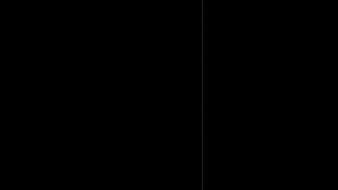 Hvid statisk støj overlay på sort baggrund