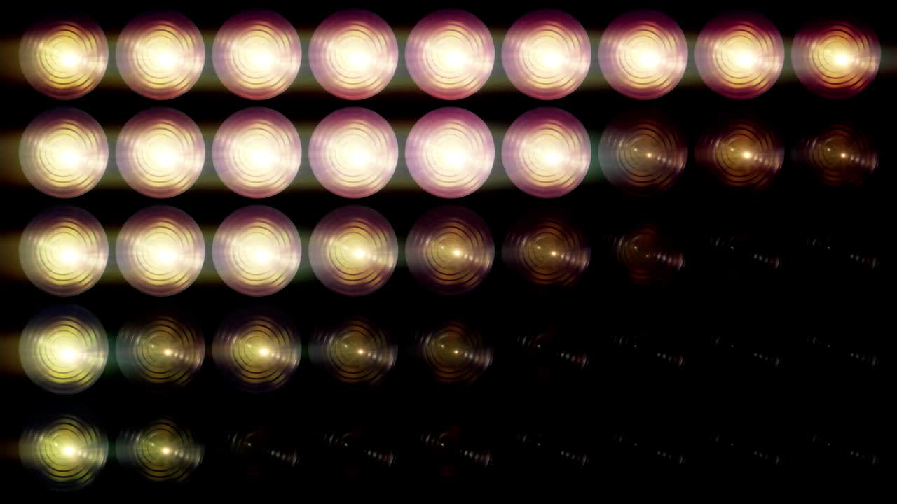 luces parpadeantes bucles para el escenario