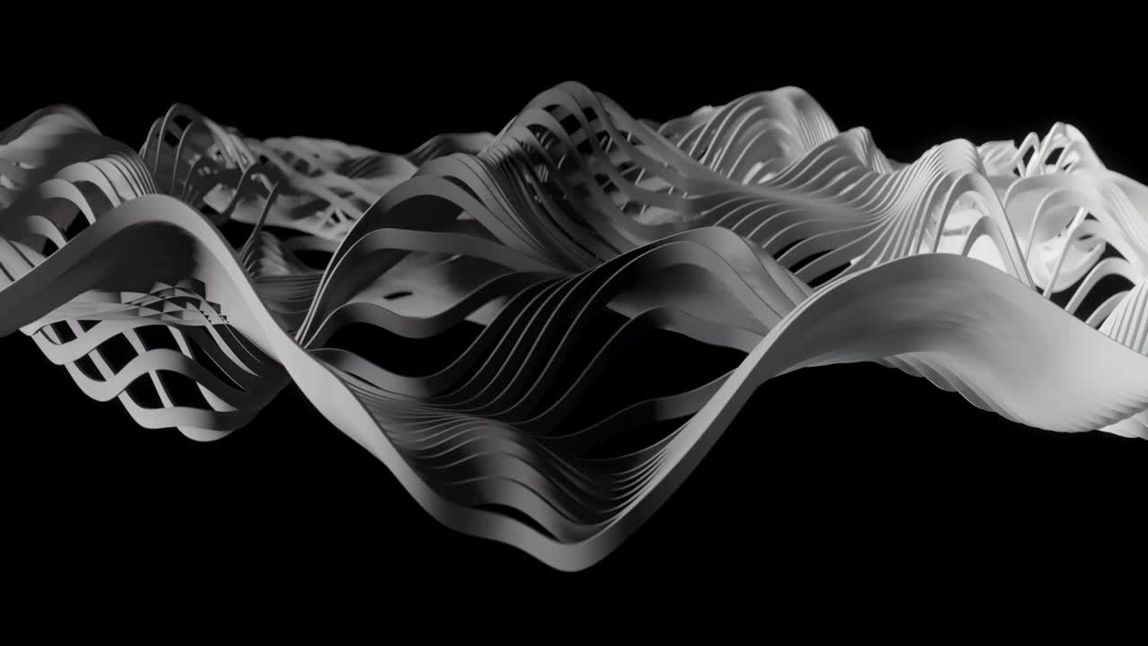 descripción abstracta de una red digital en 4k.