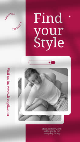 find your style lifestyle ad