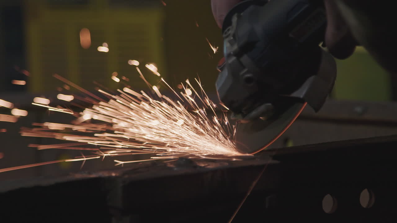 Welding Metal At Factory