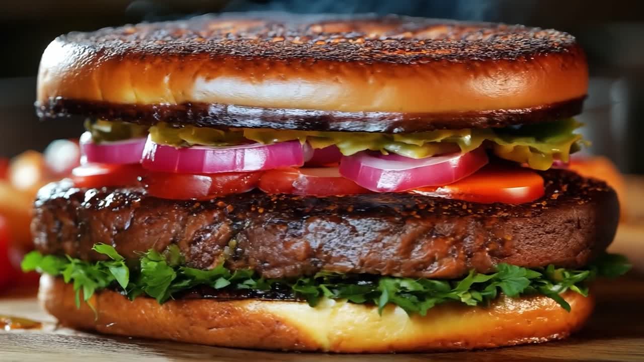 Delicious Vegan Burger
