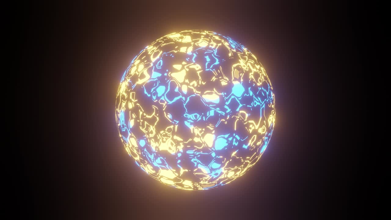 액체 텍스처를 가진 sf 3d 구. 개념 네트워크 연결. 다채로운 레트로 풍선. 추상 기술 마법의 배경. 3d 렌더링.