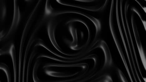 fondo de superficie ondulada lisa y líquida negra