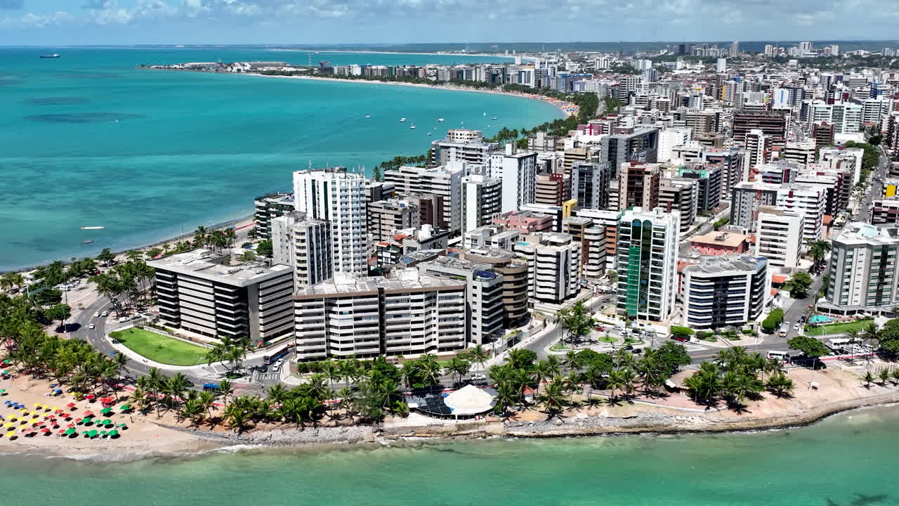 브라질 마시오 알라고아스 의 여름 해변