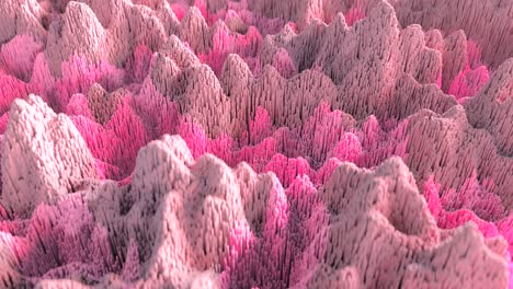 4k abstract topographic animation.