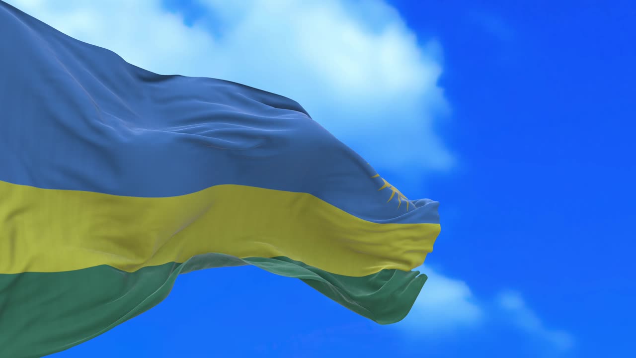 르완다 발의 끊임없는 루프.