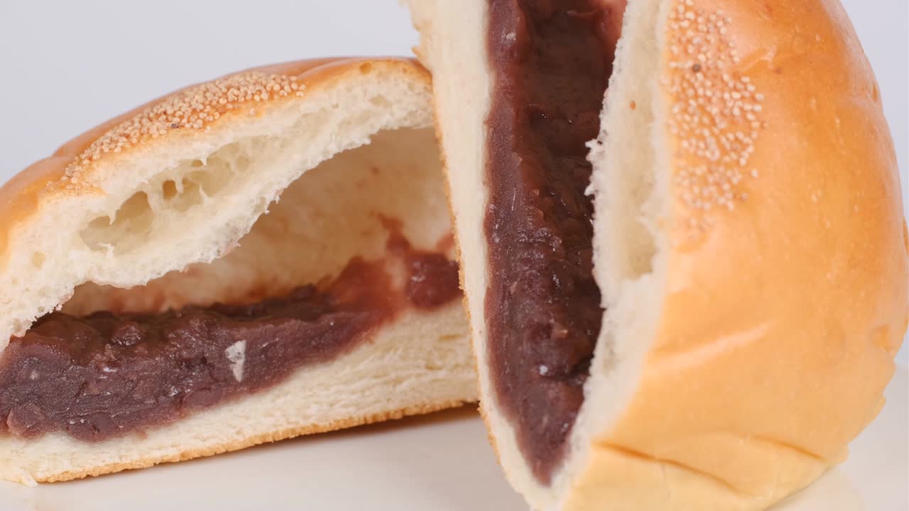 pan de frijol rojo japonés