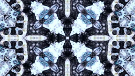 movimiento de fondo de kaleidoscopio abstractamente colorido