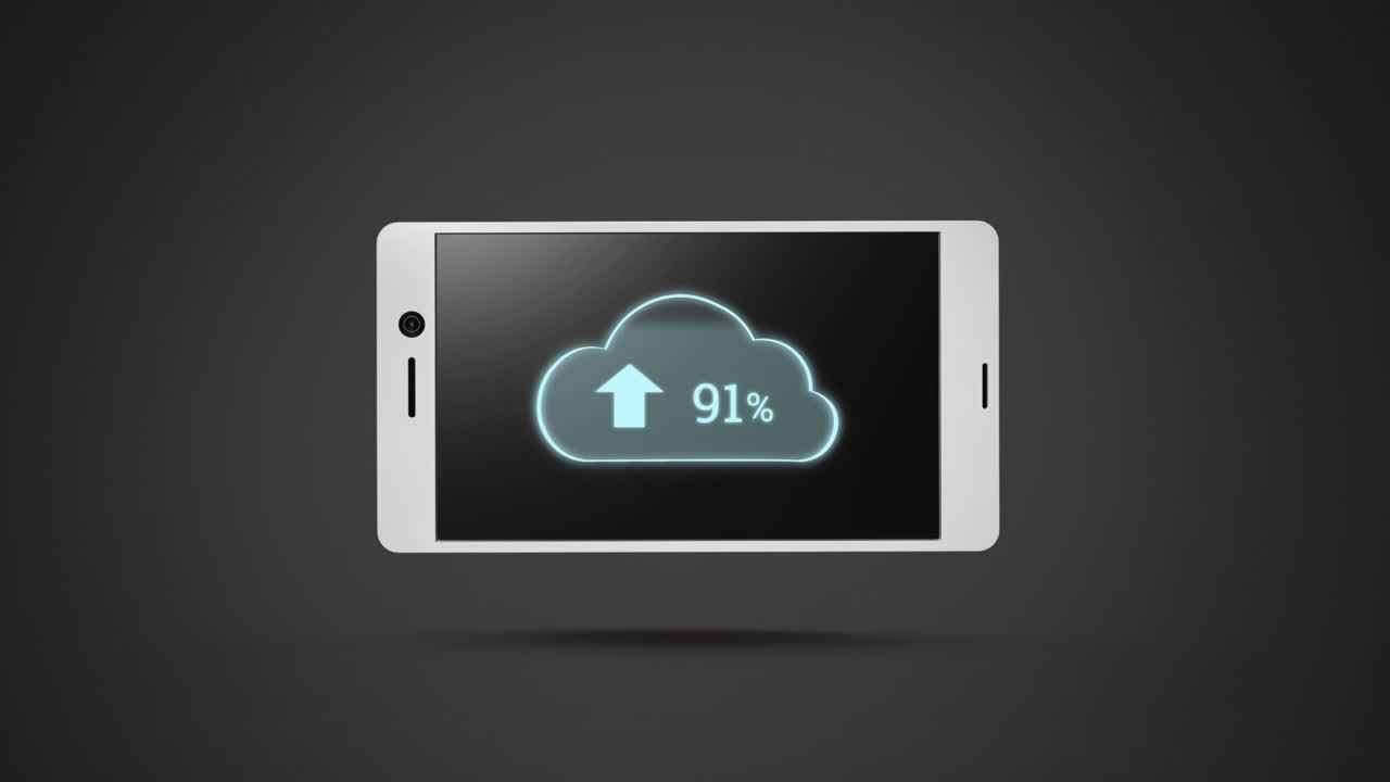 Uploading data from a smartphone