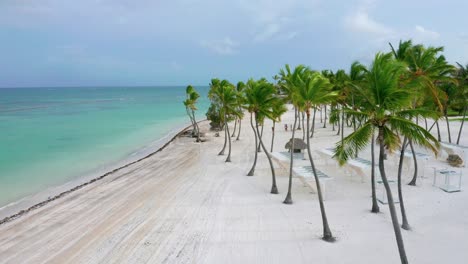 avance aéreo en playa juanillo white beach, punta cana