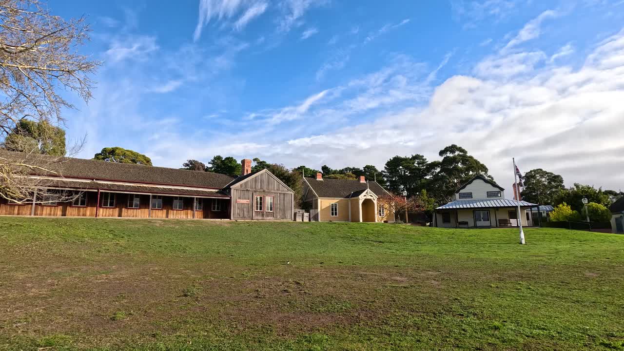 vista panorámica de los edificios de la antigua ciudad