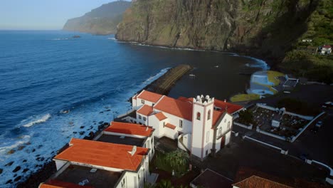 coastal church in madeira