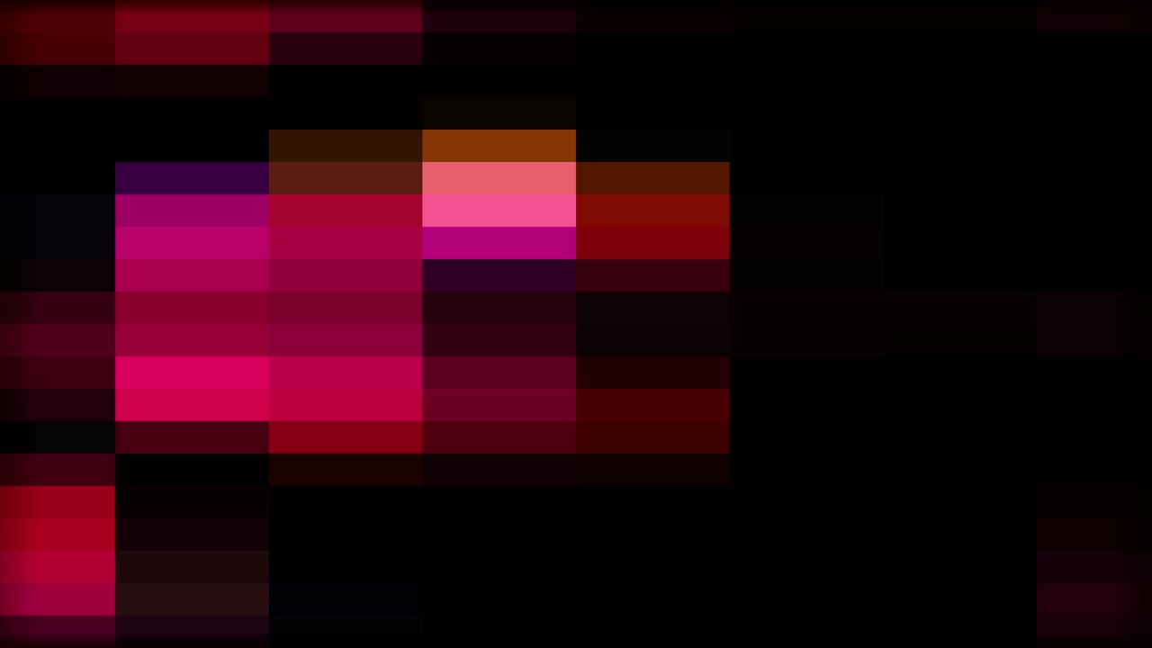 multicolor background of pixels in motion