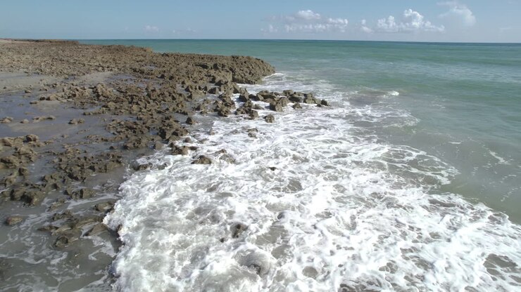 Blowing Rocks Preserve, Anastasia Rock Beach, vista aerea 3